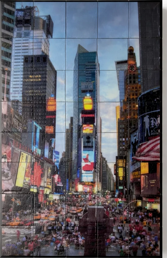 Times Square custom mosaic